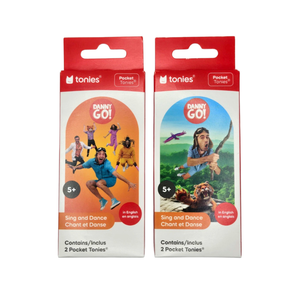 Danny Go! Tonies 4 Pack BUNDLE - Adventure Beats & Dance Party Sealed NEW